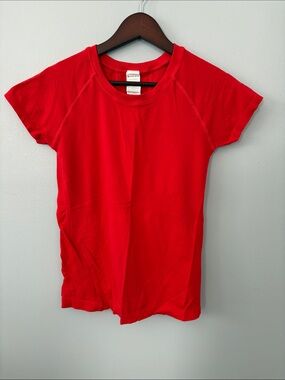 Athleta Momentum Seamless Tee - Cardinal